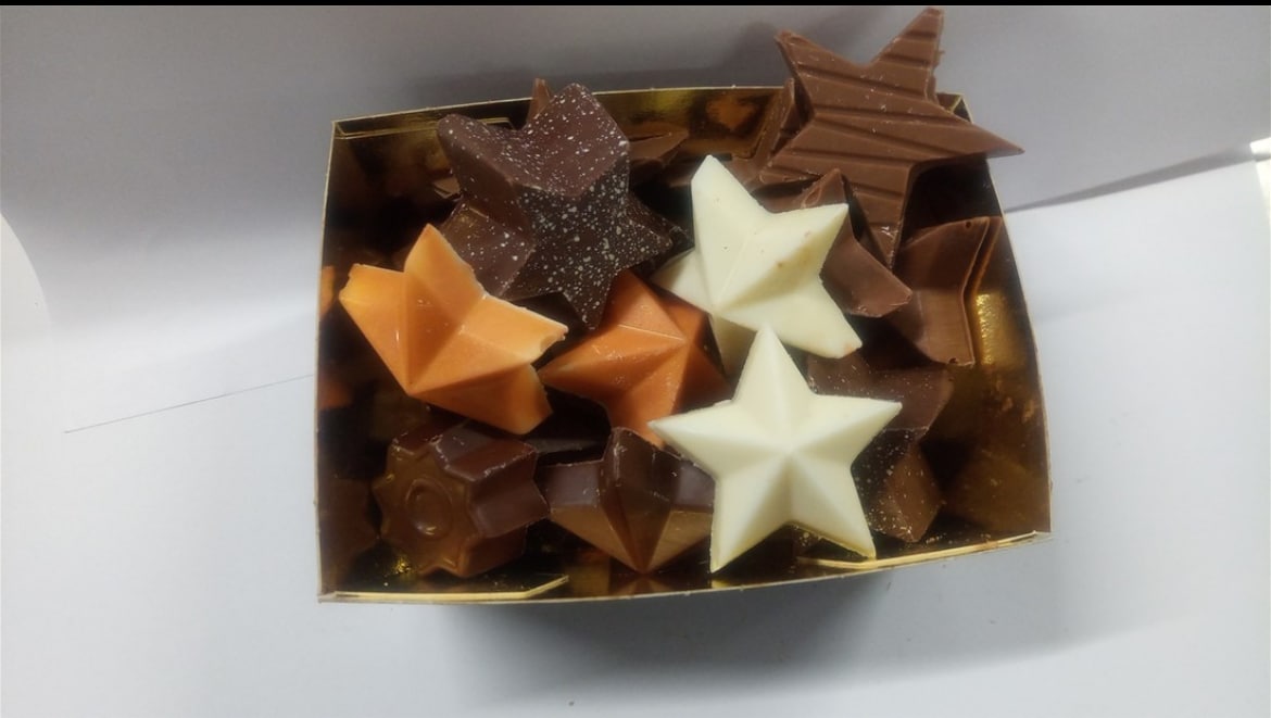 sterretjes mix van chocolade - Afbeelding 2