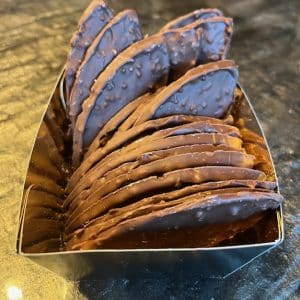 nogatineblaadjes  melk chocolade18st