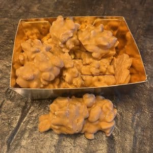 pindarotsjes karamel, zeezout