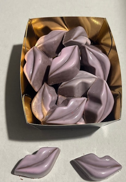 chocolade mondjes (lippen)