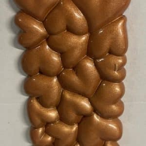 gouden hartjes reep van melk chocolade